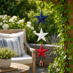 Patriotic Star Bell Chime