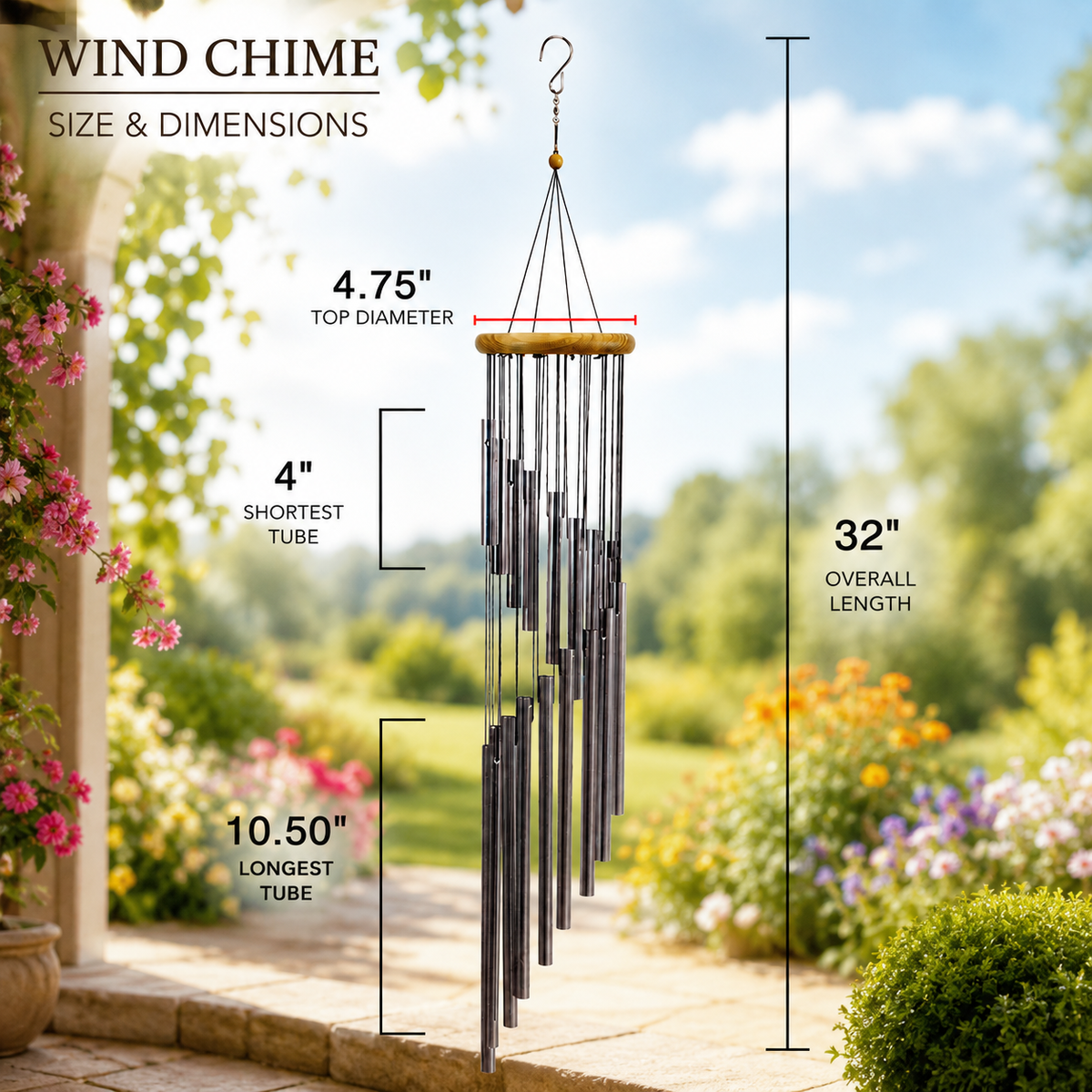Harmony Tubular Wind Chime
