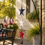 Patriotic Star Bell Chime