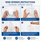 Cardinal Garden Wind Spinner