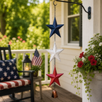 Patriotic Star Bell Chime